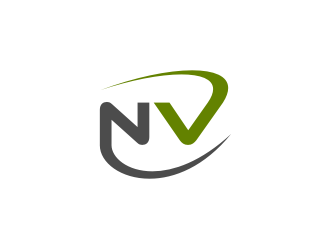 NV  logo design by bricton