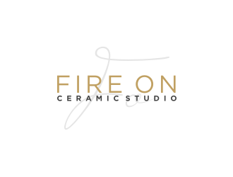 Keep Calm & Fire On Ceramic Studio logo design by bricton