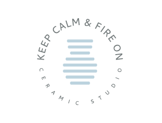 Keep Calm & Fire On Ceramic Studio logo design by Beyen