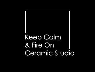 Keep Calm & Fire On Ceramic Studio logo design by Marianne