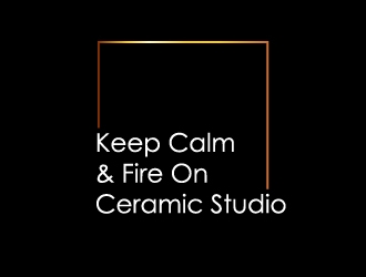 Keep Calm & Fire On Ceramic Studio logo design by Marianne