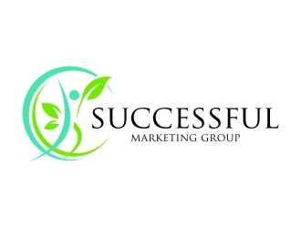 Successful Marketing Group logo design by jetzu