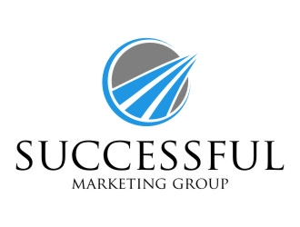 Successful Marketing Group logo design by jetzu