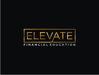 Elevate Financial Education  logo design by bricton