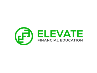 Elevate Financial Education  logo design by keylogo