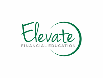 Elevate Financial Education  logo design by checx