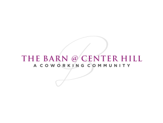 The Barn @ Center Hill logo design by bricton