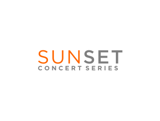 SunSET Concert Series logo design by bricton