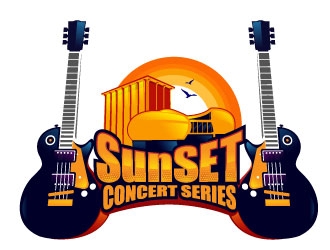 SunSET Concert Series logo design by Suvendu