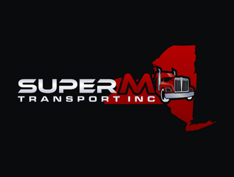 Super M Transport Inc logo design by Rizqy