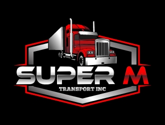 Super M Transport Inc logo design by kasperdz