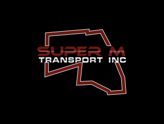 Super M Transport Inc logo design by oke2angconcept