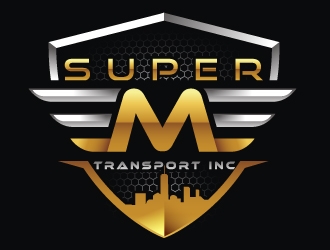 Super M Transport Inc logo design by Suvendu