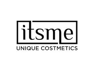 itsme Unique Costmetics logo design by bomie