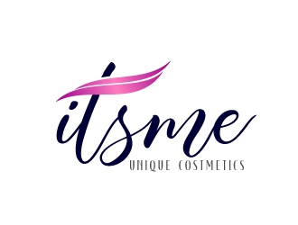 itsme Unique Costmetics logo design by usashi