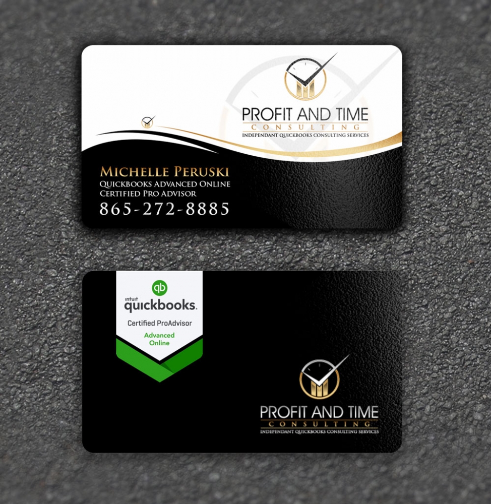 Profit and Time Consulting - Independent Accounting Software Consultant logo design by ManishKoli