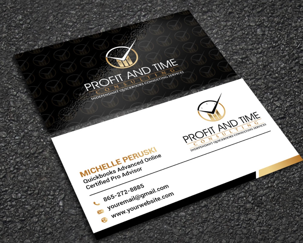 Profit and Time Consulting - Independent Accounting Software Consultant logo design by Boomstudioz