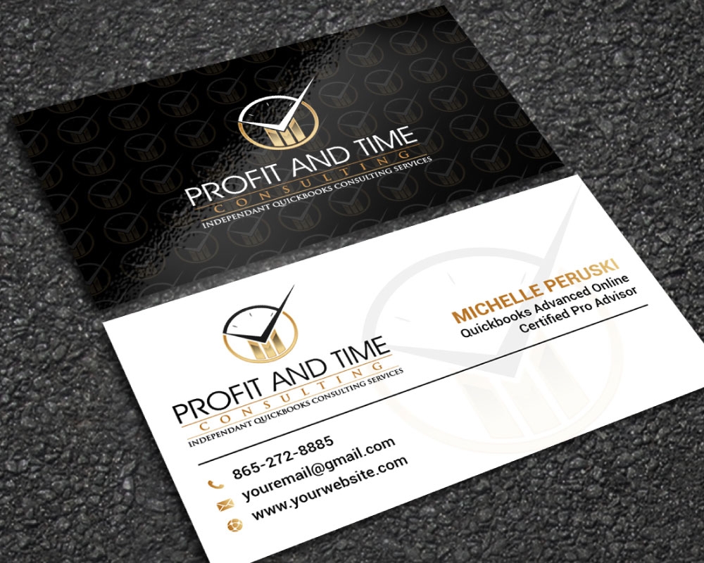 Profit and Time Consulting - Independent Accounting Software Consultant logo design by Boomstudioz