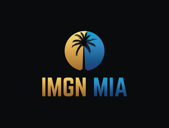 IMGN MIA (its an abbreviation of Imagine Miami) logo design by bomie