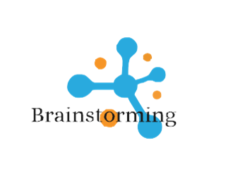 Brainstorming logo design by kitaro