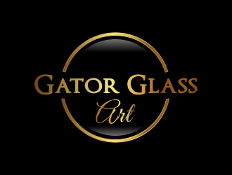 Gator Glass Art logo design by akhi