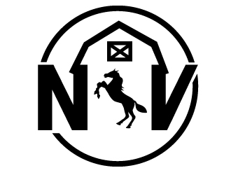 NV  logo design by PMG