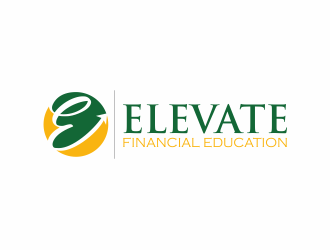 Elevate Financial Education  logo design by up2date