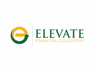 Elevate Financial Education  logo design by up2date
