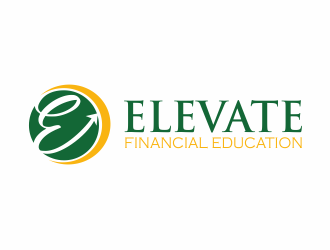 Elevate Financial Education  logo design by up2date
