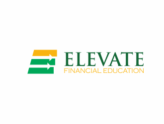Elevate Financial Education  logo design by up2date