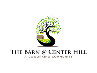 The Barn @ Center Hill logo design by N3V4