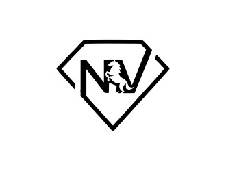 NV  logo design by akhi