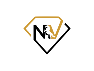 NV  logo design by akhi