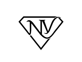 NV  logo design by pakderisher