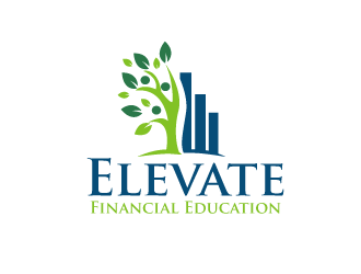 Elevate Financial Education  logo design by bloomgirrl