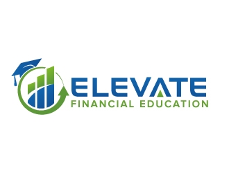 Elevate Financial Education  logo design by jaize
