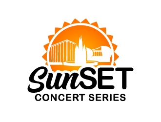 SunSET Concert Series logo design by LogOExperT