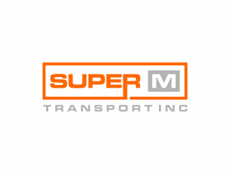 Super M Transport Inc logo design by Franky.