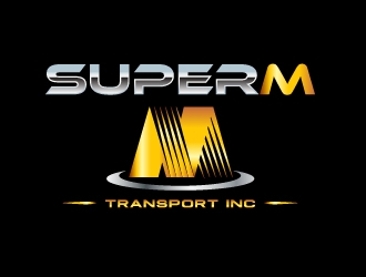 Super M Transport Inc logo design by Marianne