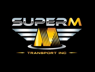 Super M Transport Inc logo design by Marianne