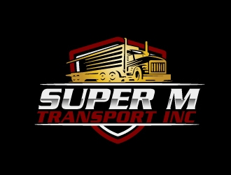 Super M Transport Inc logo design by AamirKhan