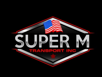 Super M Transport Inc logo design by AamirKhan