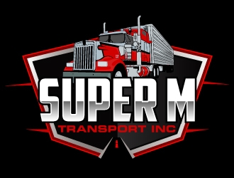 Super M Transport Inc logo design by AamirKhan