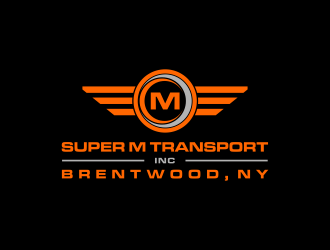 Super M Transport Inc logo design by Franky.