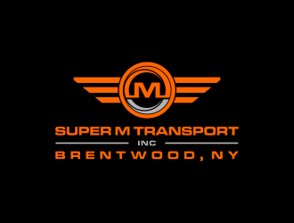 Super M Transport Inc logo design by Franky.