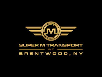 Super M Transport Inc logo design by Franky.