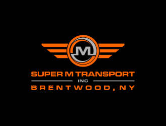 Super M Transport Inc logo design by Franky.