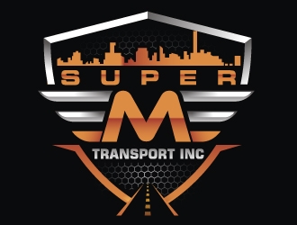 Super M Transport Inc logo design by Suvendu