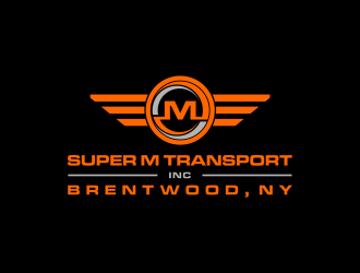 Super M Transport Inc logo design by Franky.