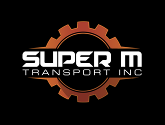 Super M Transport Inc logo design by kunejo